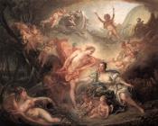 弗朗索瓦 布歇 : 阿波罗在牧羊女面前展现他的神能